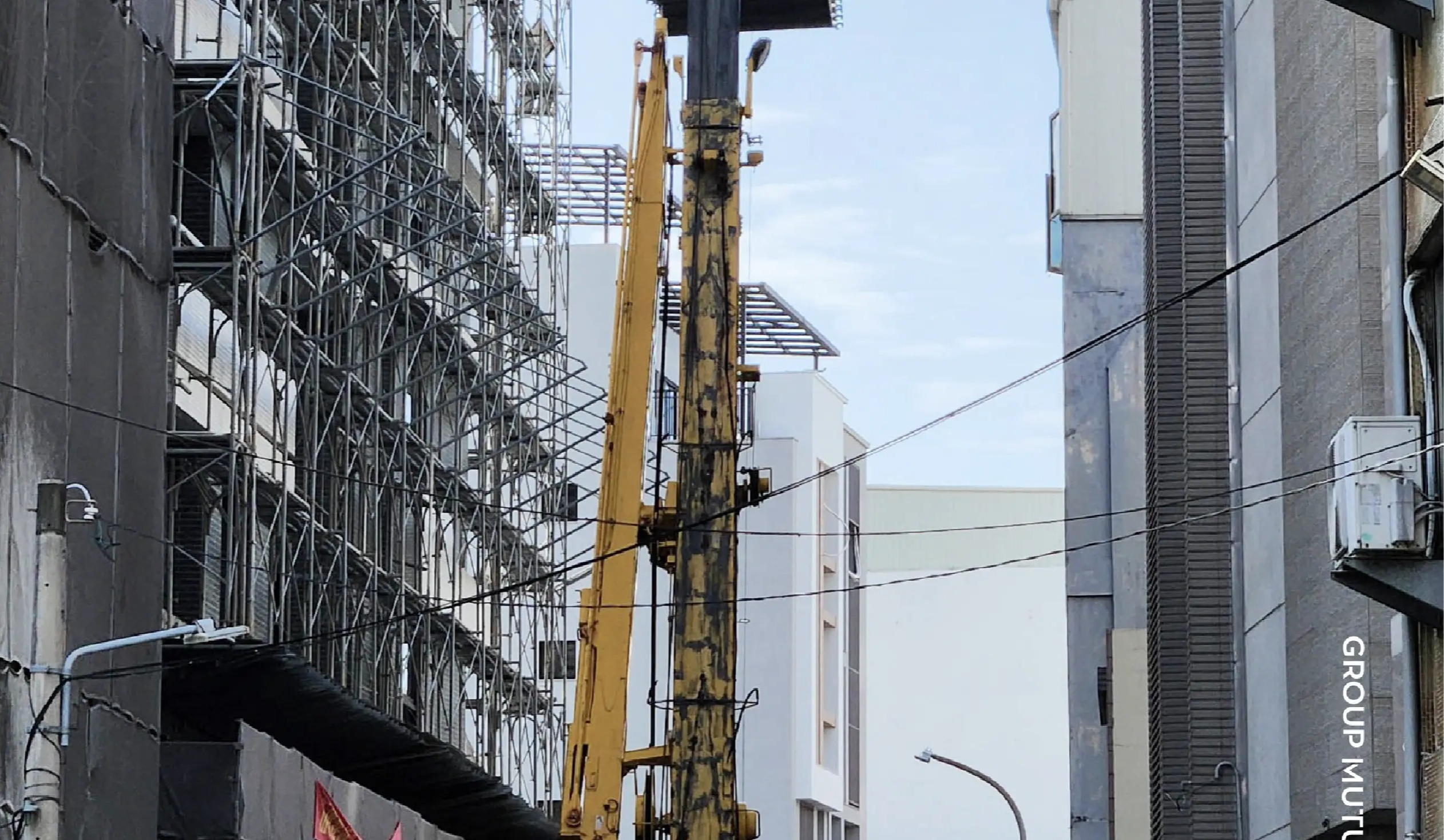 全套管工程 （機具動員遷移出場）